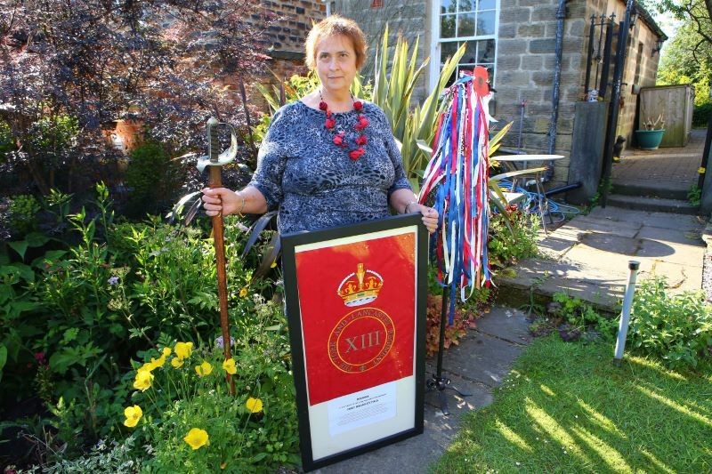 Other image for March marks 100 years since Pals colours were laid up in church